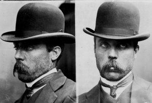 William Henry Wallace022 Mugshot of William Henry Wallace (b. 1873, England). Charged with pocketpicking on 15 August 1908 (Auckland).