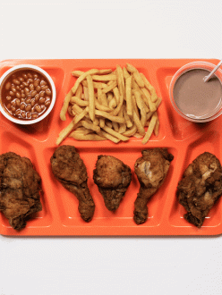 James Reynold's 'Last Meals' series: Fried chicken for John Wayne Gacy.