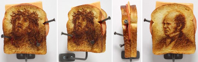 Tibi Tibi Neuspiel Assassination Sandwiches Jesus Darwin 2009 Tibi Tibi Neuspiel, Assanation Sandwiches: Jesus/Darwin, 2009.