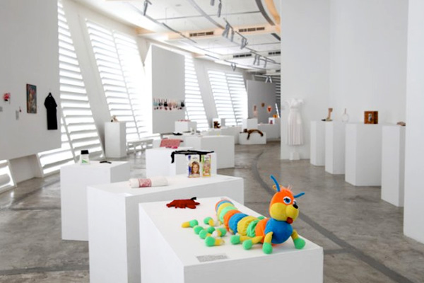 Installation view of the Museum of Broken Relationships.
