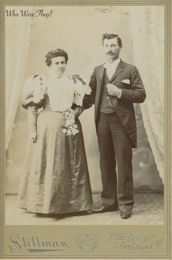 Mrs Marvel: Vintage photograph of couple.