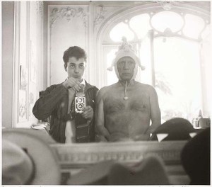 Shirtless Picasso 35 Picasso without his shirt on with funny hat