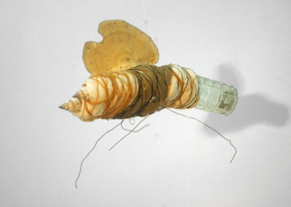 Tila Rodriguez-Past: little monsters made of things collected from a monastery.