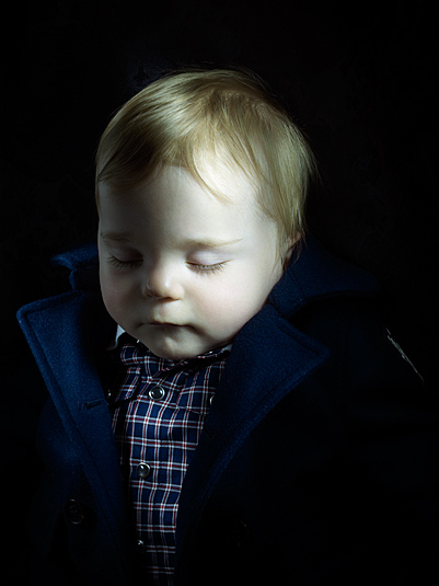 Anuschka Blommers and Niels Schumm kidswear that looks like post mortem photography.